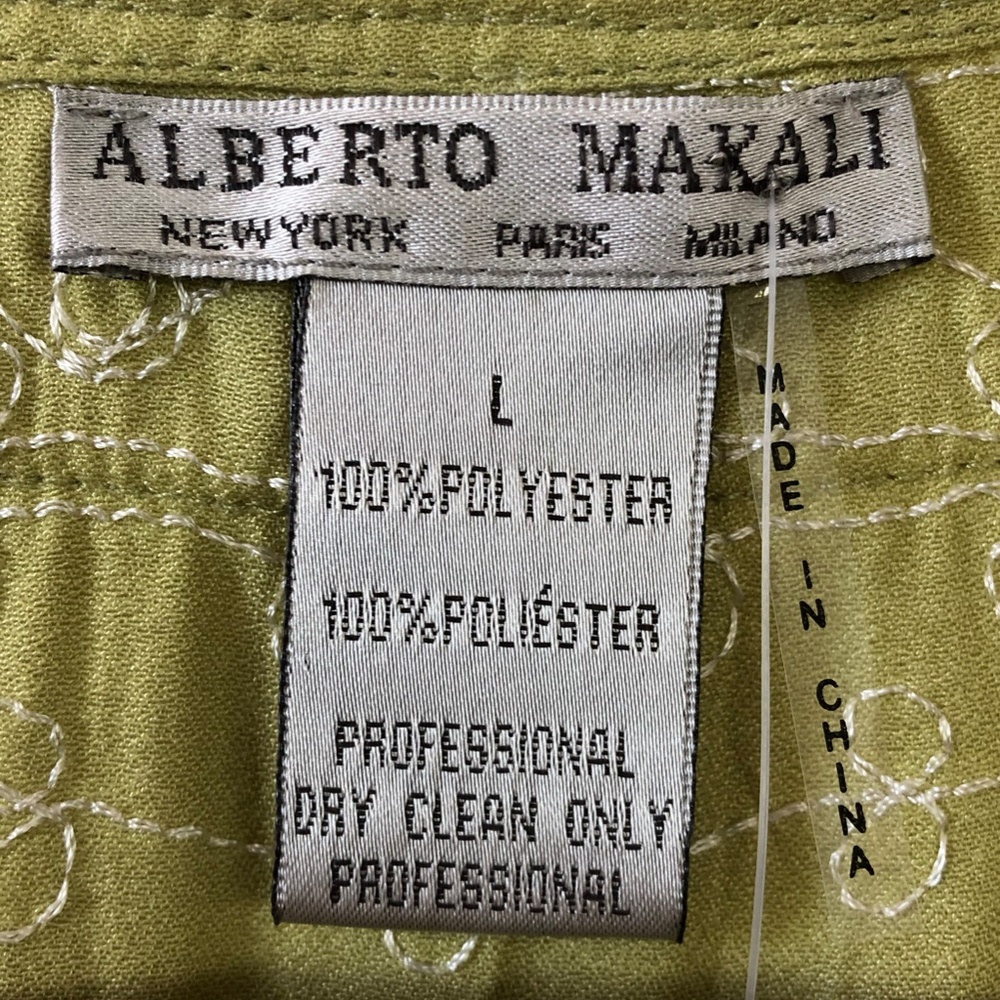 Alberto Makali Green Boho Tunic - Picture 6 of 11